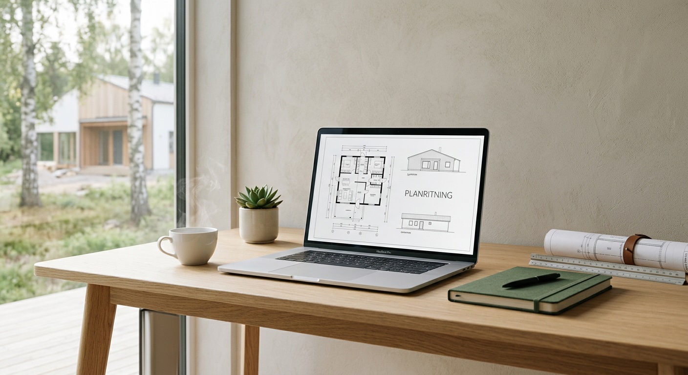 Byggnadsritning och planritning Komplett guide för dina husritningar