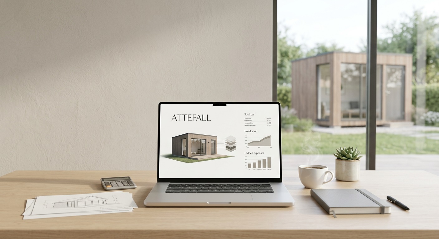 Attefallshus pris 2026: Komplett pris guide